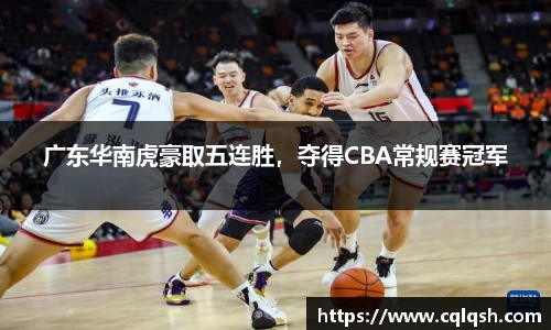 广东华南虎豪取五连胜，夺得CBA常规赛冠军