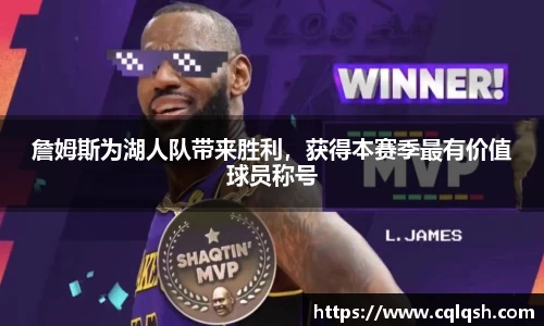 詹姆斯为湖人队带来胜利，获得本赛季最有价值球员称号