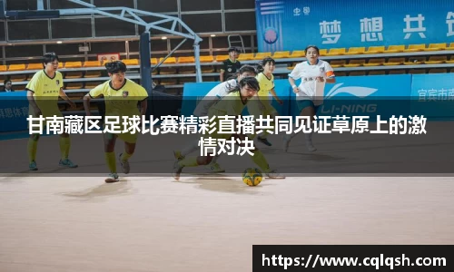 甘南藏区足球比赛精彩直播共同见证草原上的激情对决