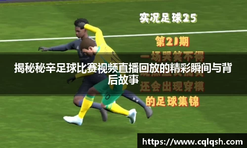 揭秘秘辛足球比赛视频直播回放的精彩瞬间与背后故事